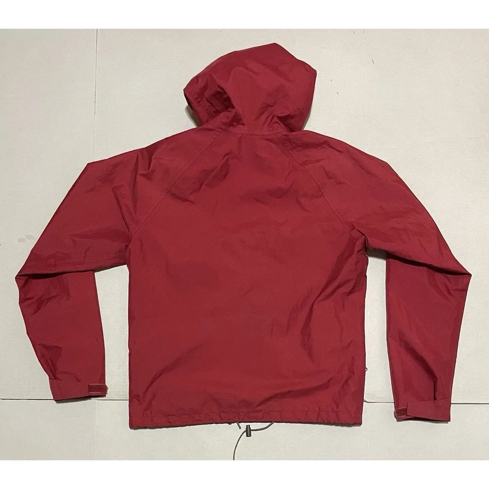 Vintage 80s The North Face Windy Pass Gore-Tex Jacket Mens Medium Red Hooded